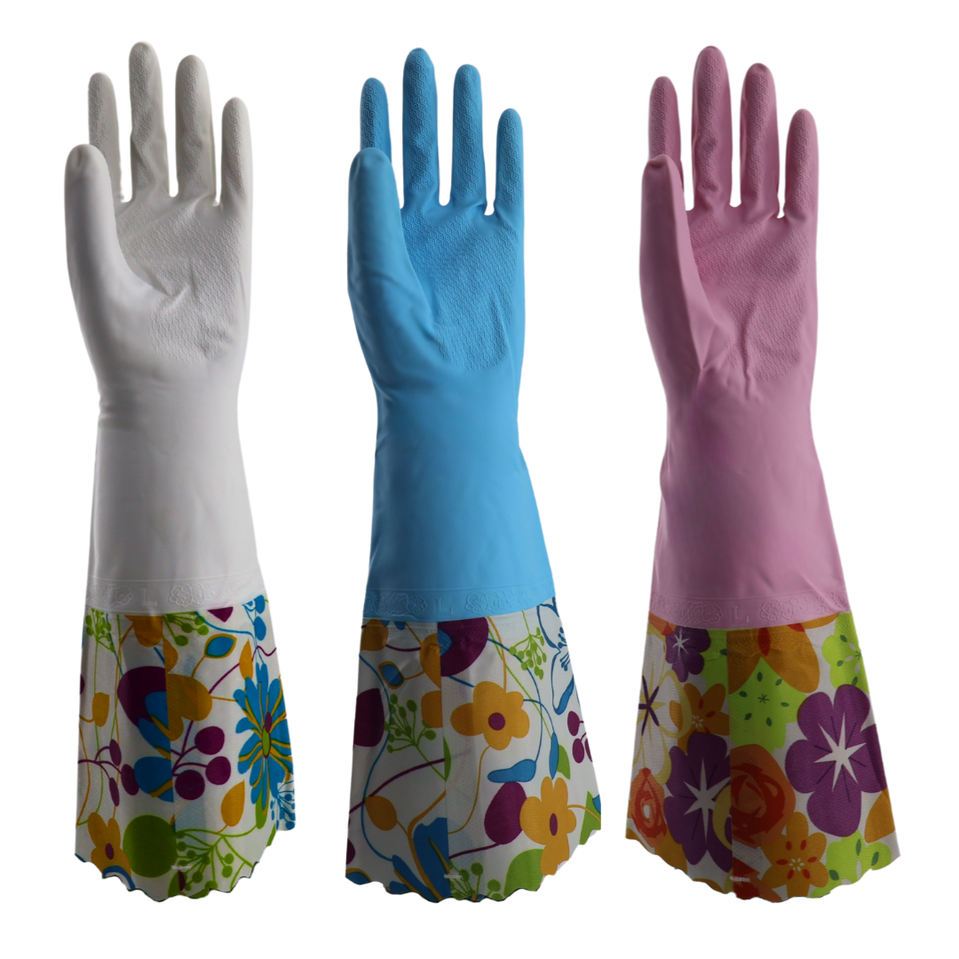 New Design Long-Sleeve PVC Rubber Soft Food Grade Household 