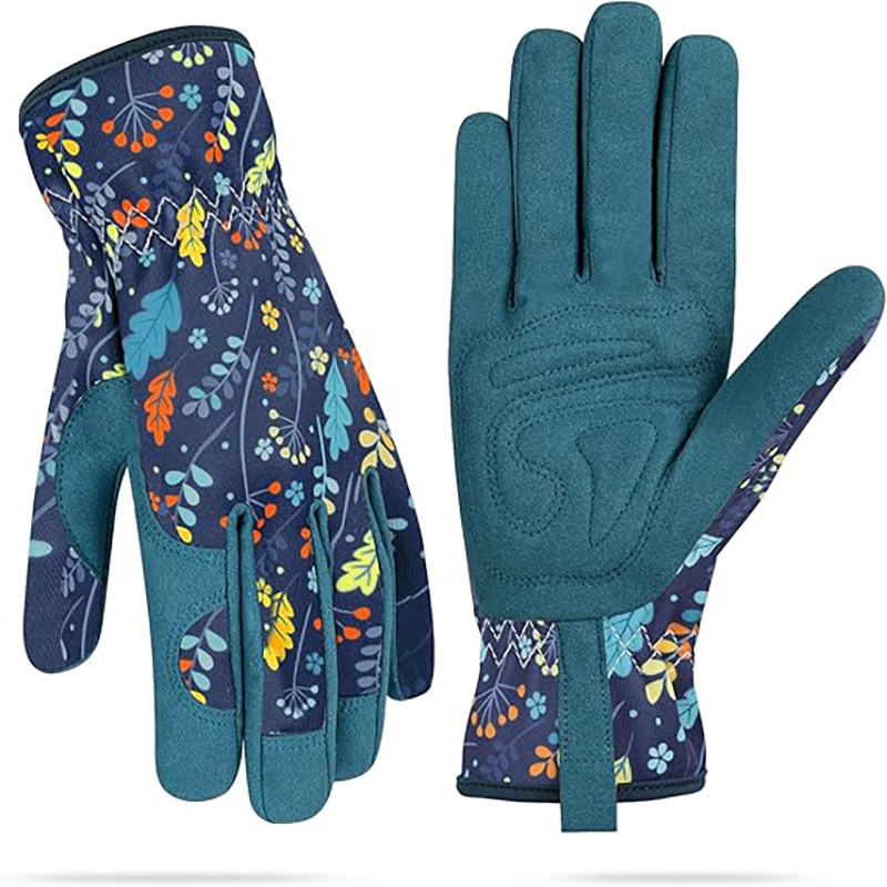 Women's Thorn-Proof Cut-Resistant Knitted Leather Gloves Pol